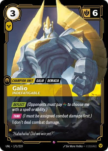 Galio - Indefatigable (171/219) (UNL)