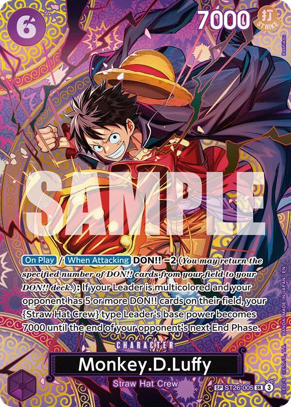 Monkey.D.Luffy (SP) (ST26-005) (OP15-EB04)