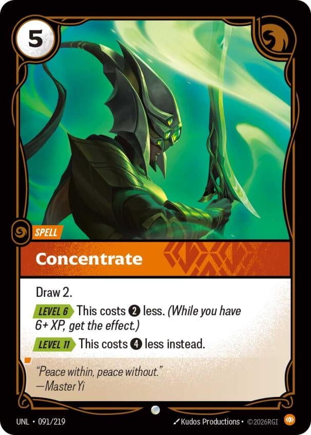 Concentrate (091/219) (UNL)