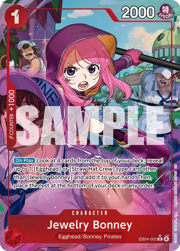 Jewelry Bonney (EB04-002) (Alternate Art) (EB04-002) (OP15-EB04)