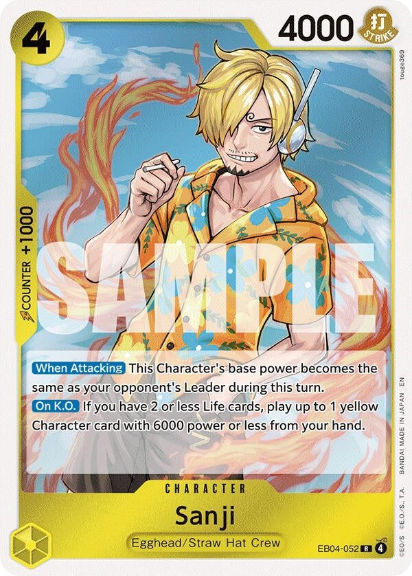 Sanji (EB04-052) (EB04-052) (OP15-EB04)