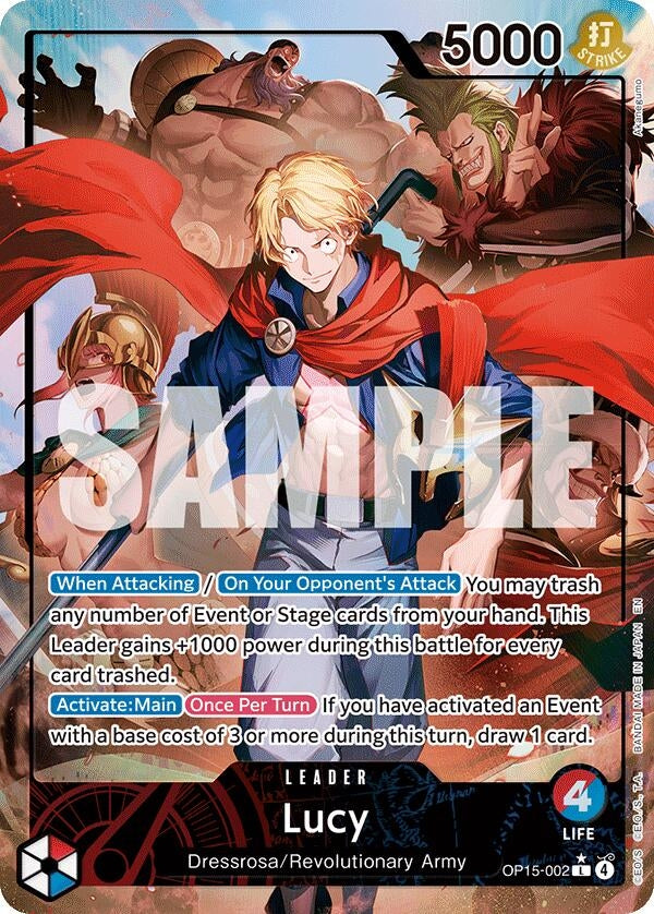 Lucy (Alternate Art) (OP15-002) (OP15-EB04)