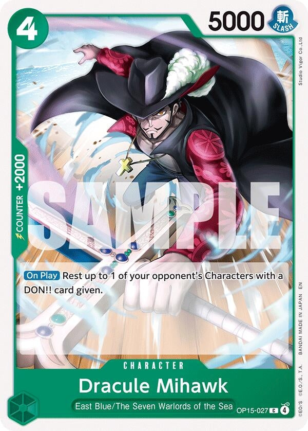 Dracule Mihawk (OP15-027) (OP15-EB04)