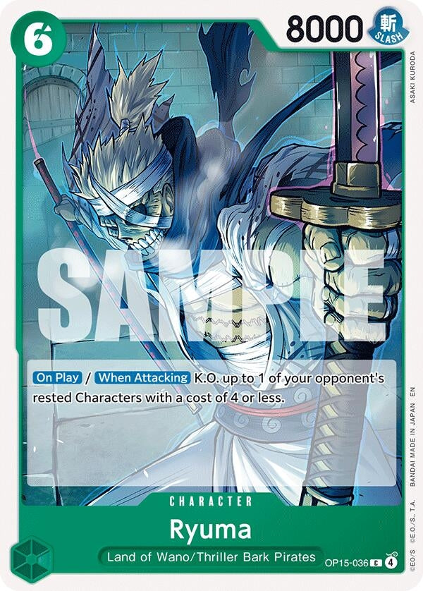 Ryuma (OP15-036) (OP15-EB04)