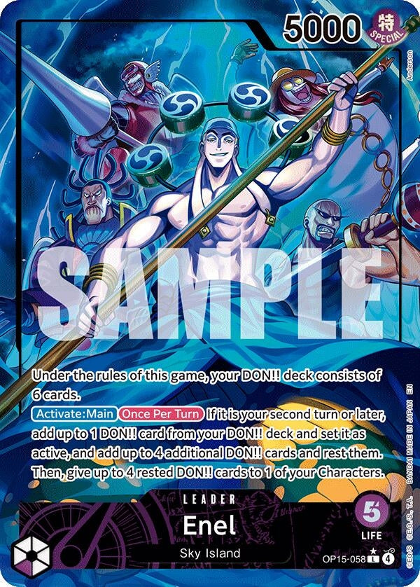 Enel (OP15-058) (Alternate Art) (OP15-058) (OP15-EB04)