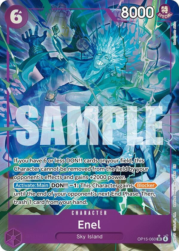 Enel (OP15-060) (Alternate Art) (OP15-060) (OP15-EB04)