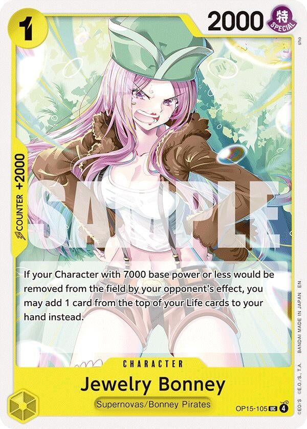 Jewelry Bonney (OP15-105) (OP15-105) (OP15-EB04)