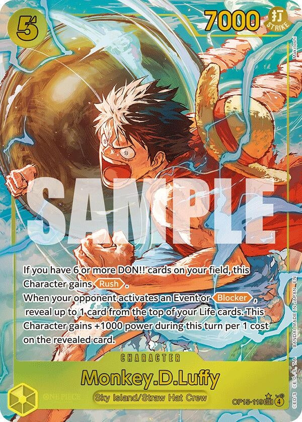 Monkey.D.Luffy (OP15-119) (Alternate Art) (OP15-119) (OP15-EB04)
