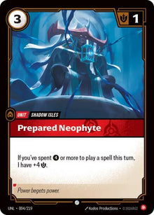 Prepared Neophyte (004/219) (UNL)