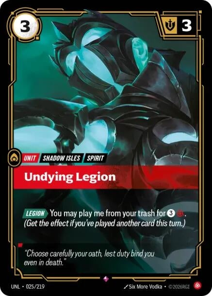 Undying Legion (025/219) (UNL)