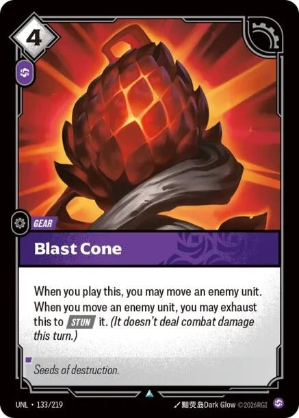 Blast Cone (133/219) (UNL)