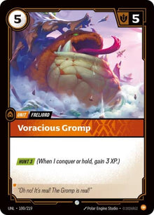 Voracious Gromp (100/219) (UNL)
