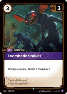 Evershade Stalker (123/219) (UNL)