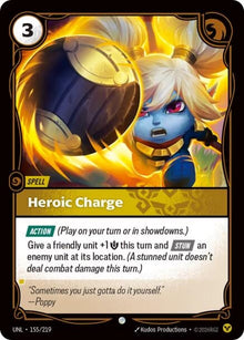 Heroic Charge (155/219) (UNL)