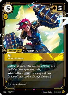 Vi - Peacekeeper (176/219) (UNL)