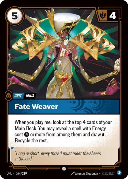 Fate Weaver (064/219) (UNL)