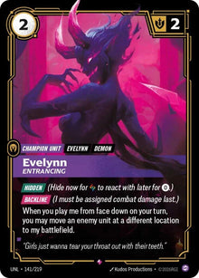 Evelynn - Entrancing (141/219) (UNL)