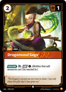 Dragonsoul Sage (093/219) (UNL)