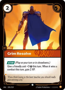 Grim Resolve (095/219) (UNL)
