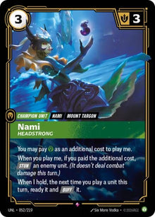 Nami - Headstrong (052/219) (UNL)