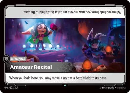Amateur Recital (207/219) (UNL)