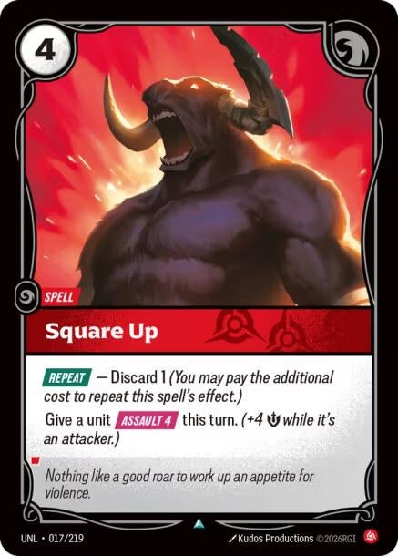 Square Up (017/219) (UNL)