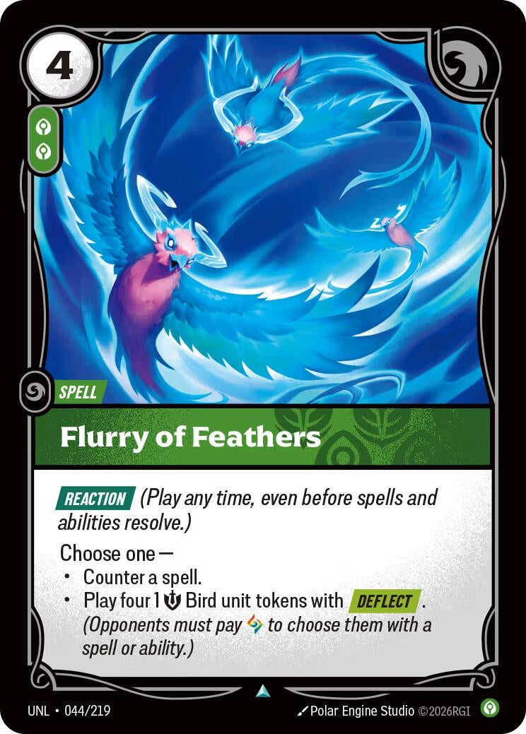 Flurry of Feathers (044/219) (UNL)