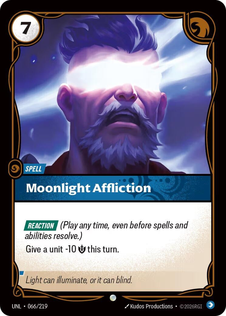 Moonlight Affliction (066/219) (UNL)