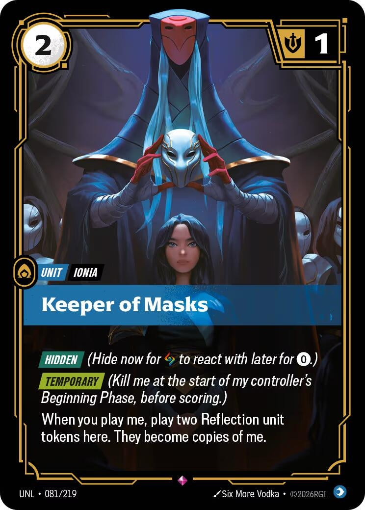 Keeper of Masks (081/219) (UNL)