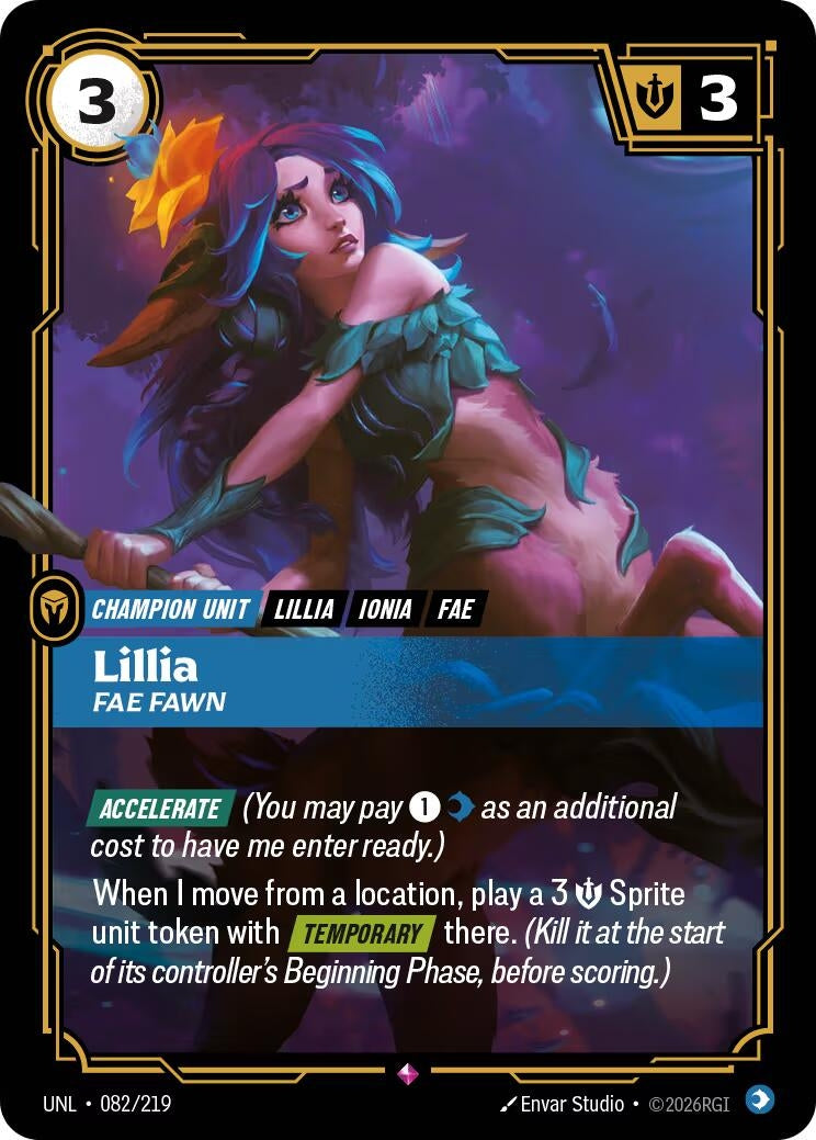 Lillia - Fae Fawn (082/219) (UNL)