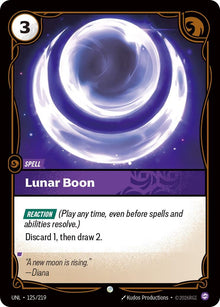 Lunar Boon (125/219) (UNL)