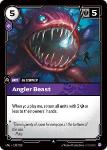 Angler Beast (132/219) (UNL)