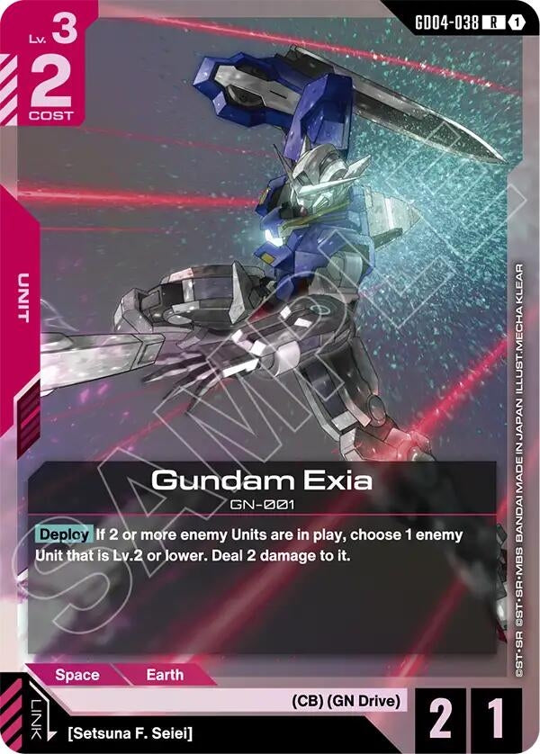 Gundam Exia (GD04-038) (GD04-038) (GD04)
