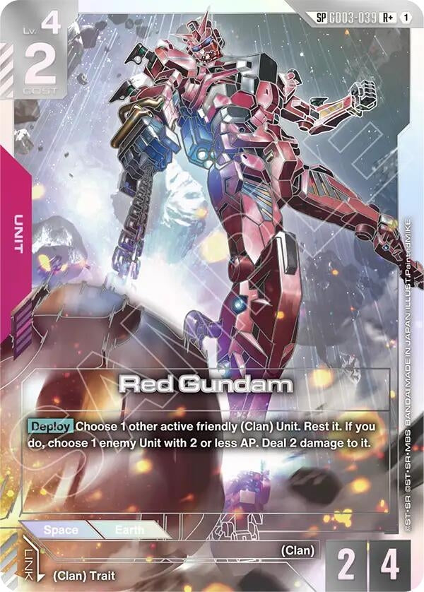 Red Gundam (SP) (R+) (GD03-039) (GD04)