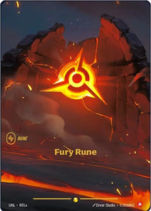 Fury Rune (Alternate Art) (R01a) (UNL)