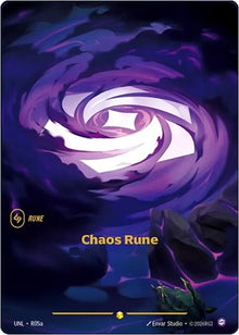 Chaos Rune (Alternate Art) (R05a) (UNL)