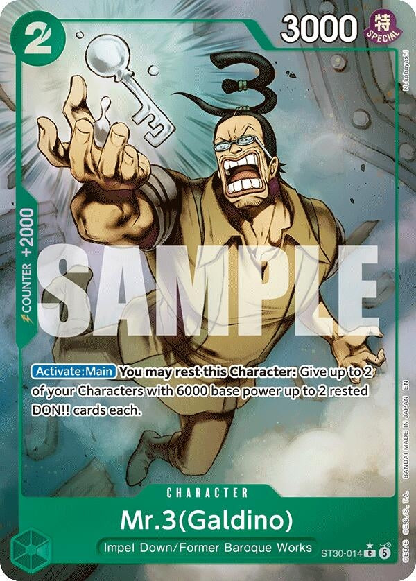 Mr.3(Galdino) (Full Art) (ST30-014) (ST-30)