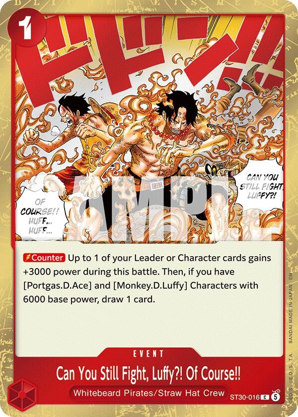 Can You Still Fight, Luffy?! Of Course!! (ST30-016) (ST-30)