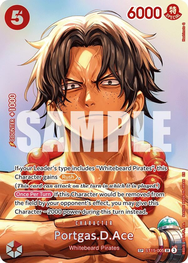Portgas.D.Ace (SP) (ST15-005) (OP16)
