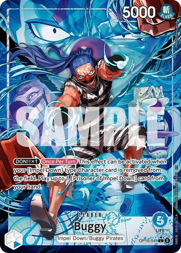 Buggy (041) (Alternate Art) (OP16-041) (OP16)