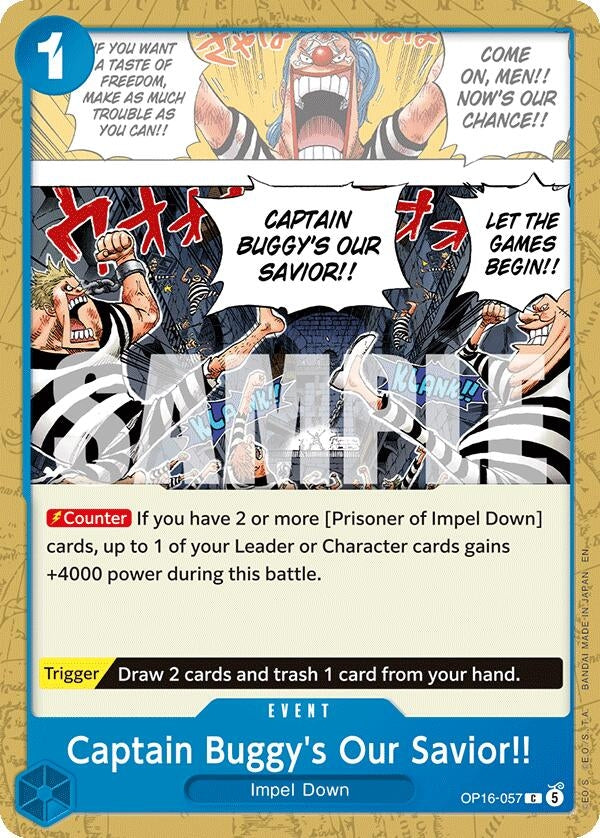 Captain Buggy's Our Savior!! (OP16-057) (OP16)