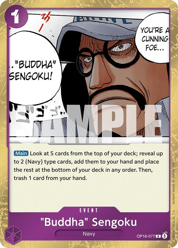 "Buddha" Sengoku (OP16-077) (OP16)