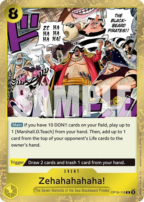 Zehahahahaha! (OP16-116) (OP16)
