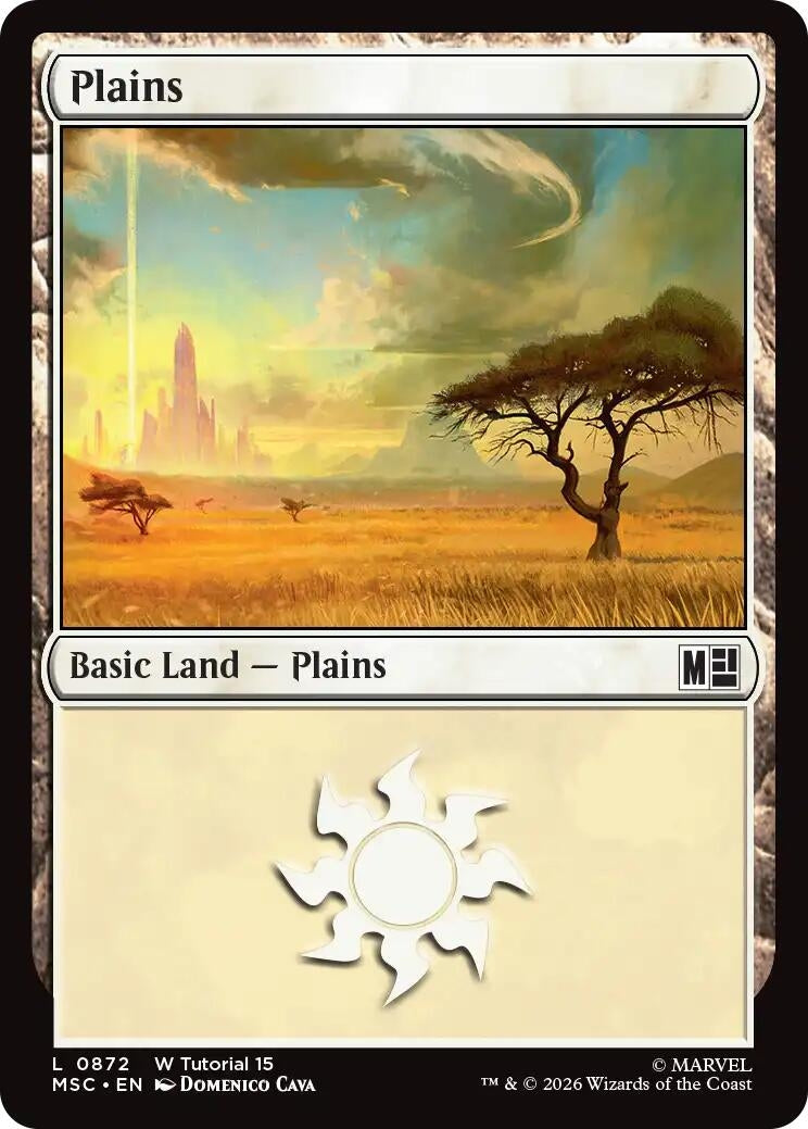 Image for Plains (0872) (872) (MSC) - Magic: The Gathering