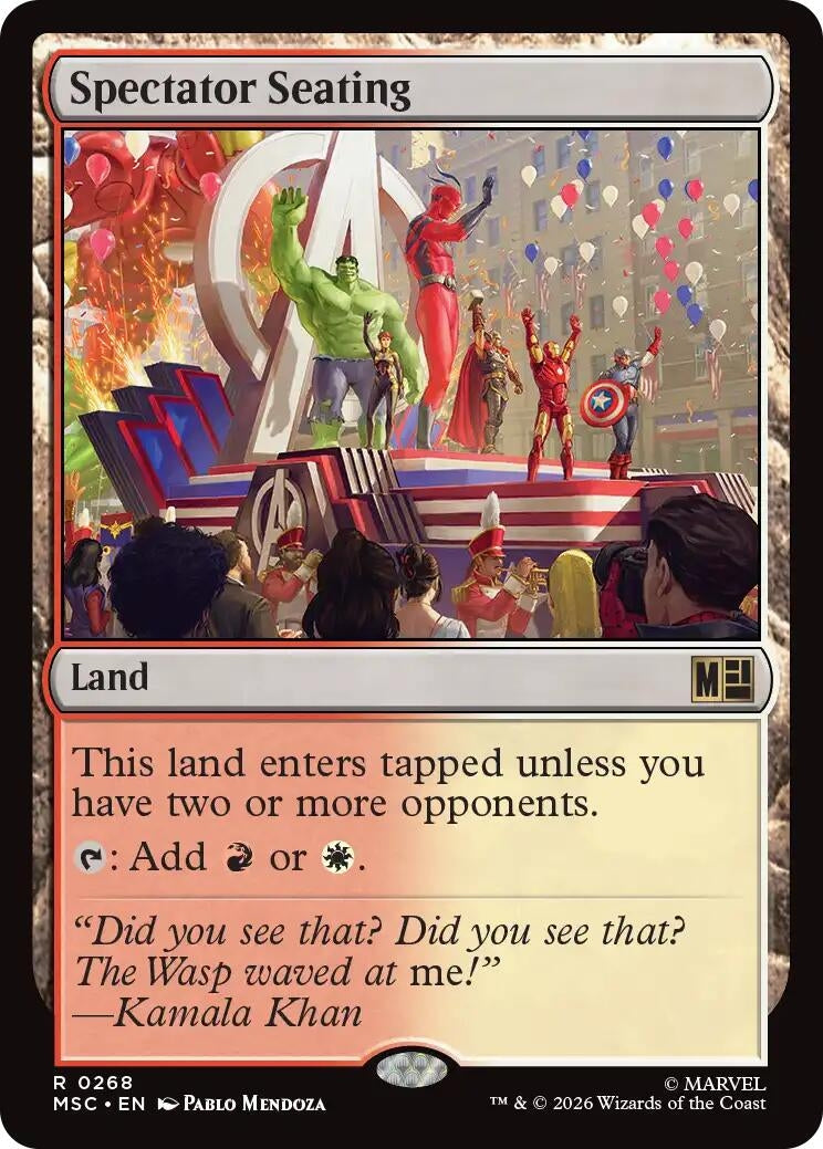 Image for Spectator Seating (Surge Foil) (268) (MSC) - Magic: The Gathering