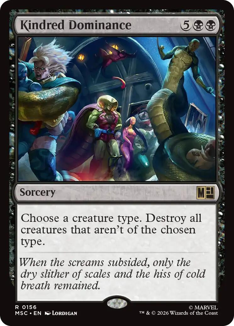 Image for Kindred Dominance (Surge Foil) (156) (MSC) - Magic: The Gathering