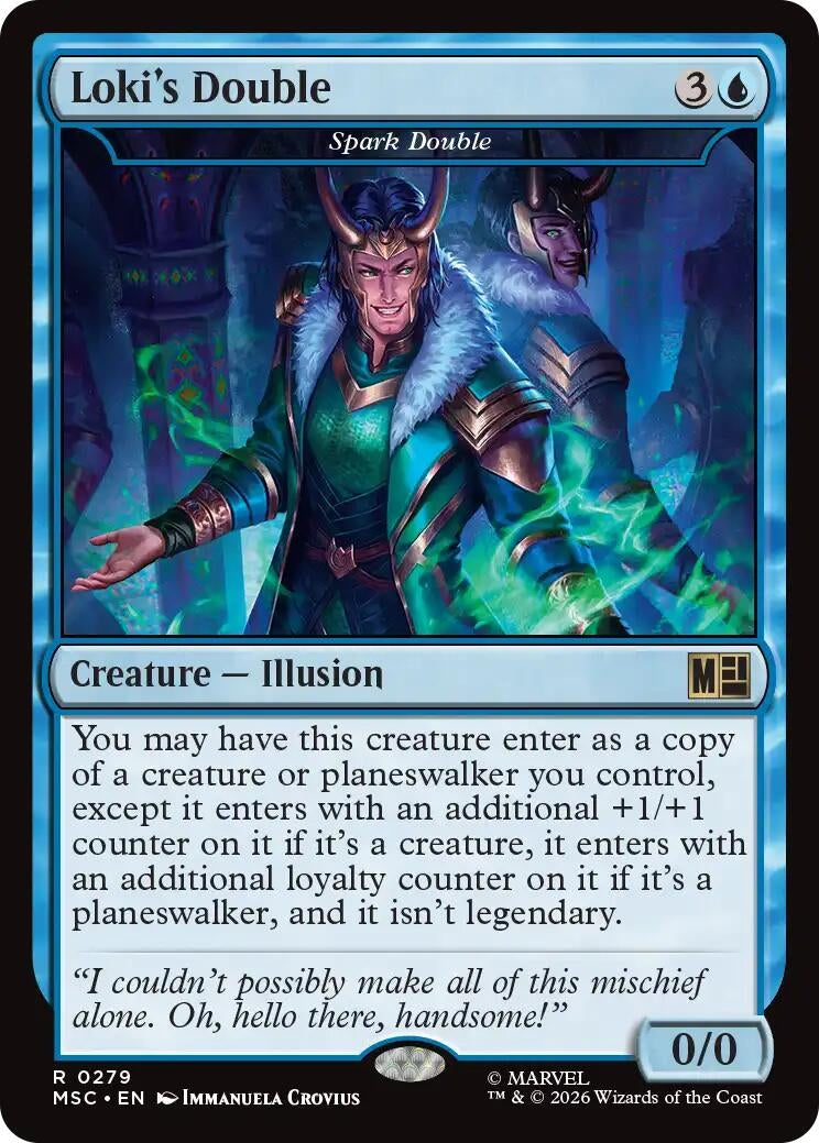 Image for Loki's Double - Spark Double (279) (MSC) - Magic: The Gathering