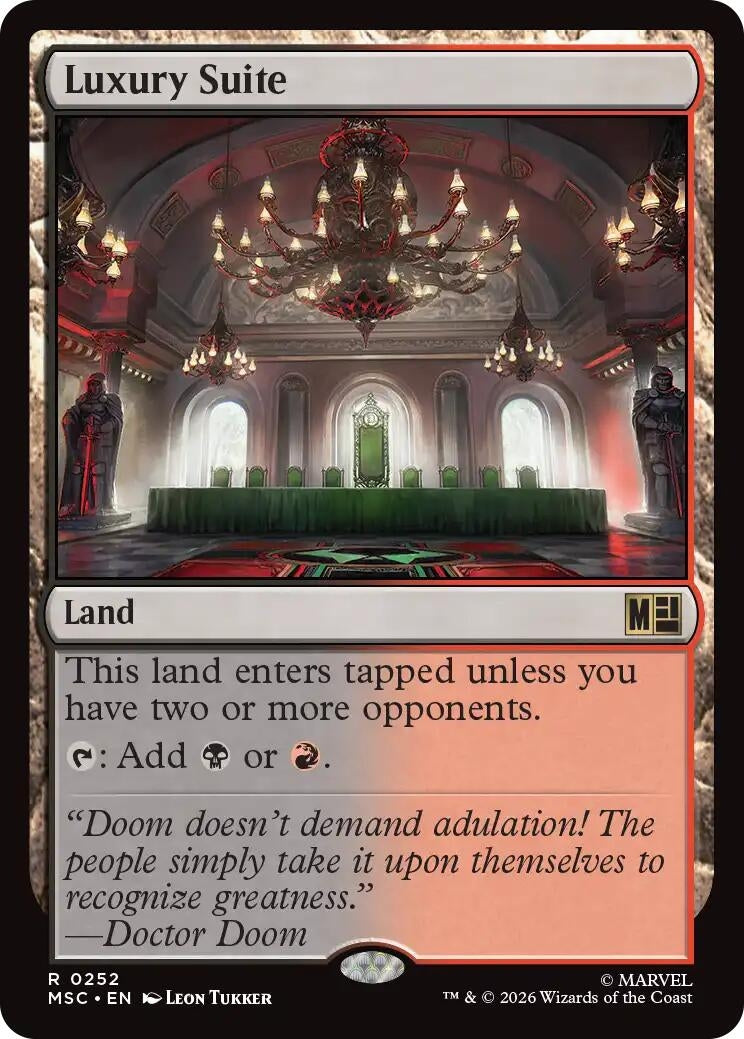 Image for Luxury Suite (252) (MSC) - Magic: The Gathering