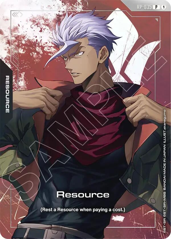 Image for Resource (RP-035) (Premium Accessory Set - Mobile Suit Gundam: Iron-Blooded Orphans) (RP-035) (RP) - Gundam Card Game
