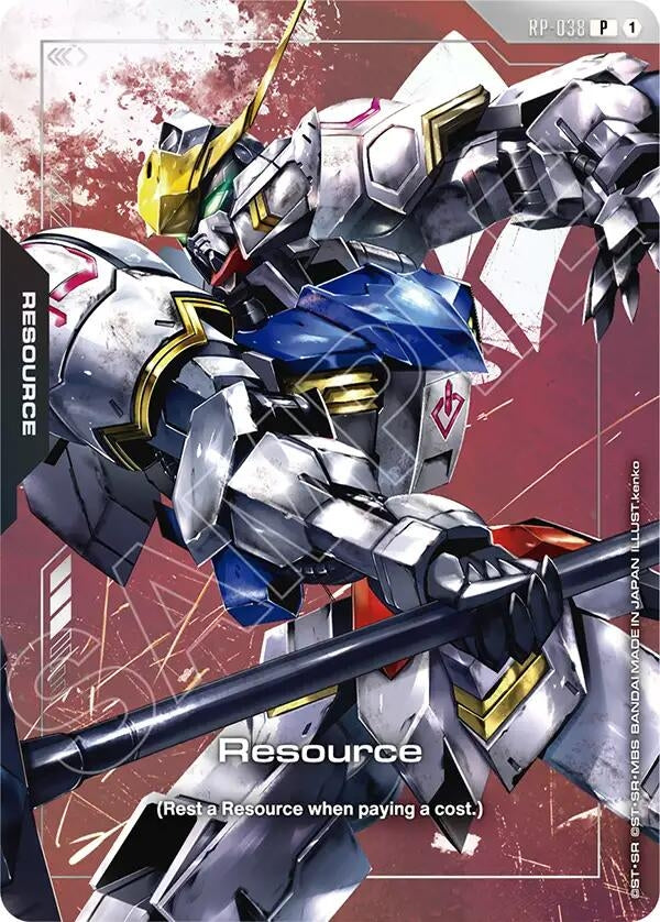 Image for Resource (RP-038) (Premium Accessory Set - Mobile Suit Gundam: Iron-Blooded Orphans) (RP-038) (RP) - Gundam Card Game